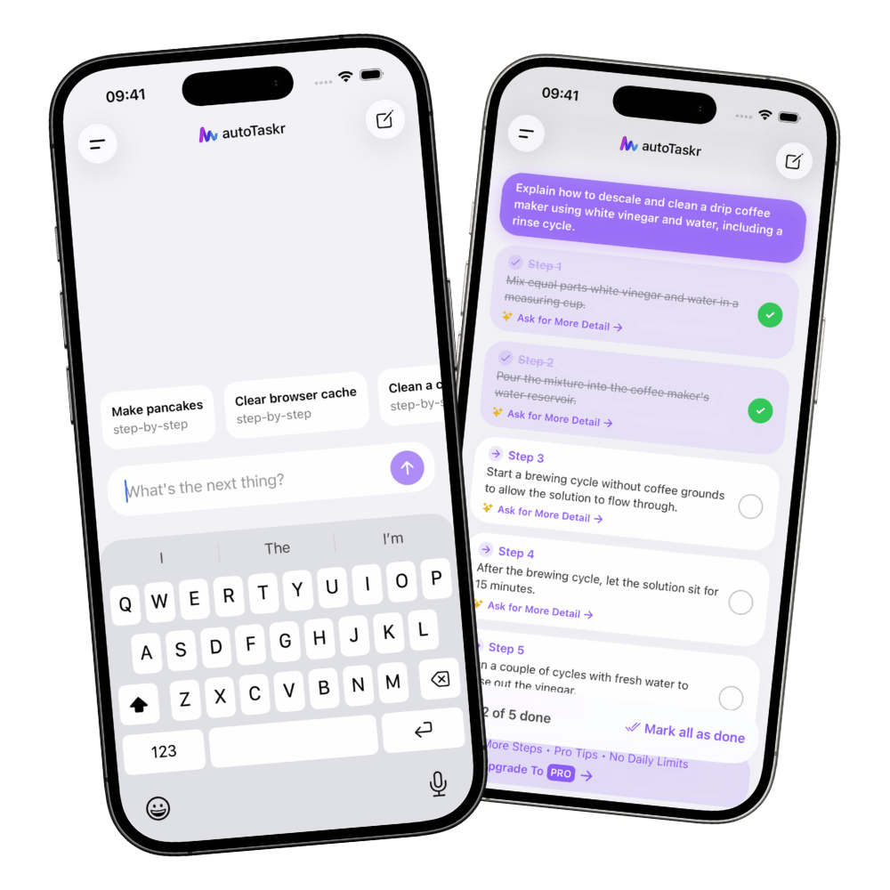 autoTaskr app preview